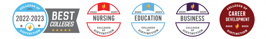 Colleges of Distinction Badges