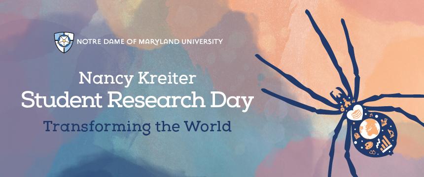 Nancy Kreiter Student Research Day header
