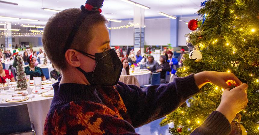 Christmas Dinner and Tree Trimming Celebration