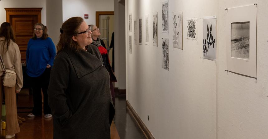 Student Art Exhibit Reception