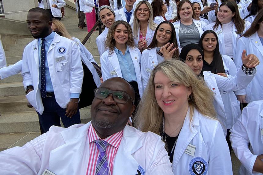 School of Pharmacy students in Annapolis