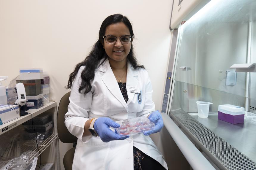 NDMU Students Conduct Research in Bunting Hall Lab