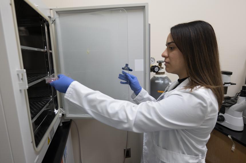 NDMU Students Conduct Research in Bunting Hall Lab