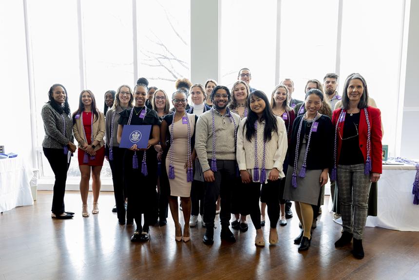 School of Nursing Sigma Induction Ceremony