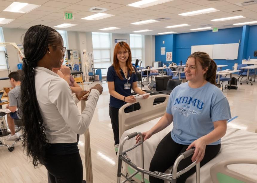 students in classroom