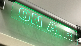 On Air Radio Sign