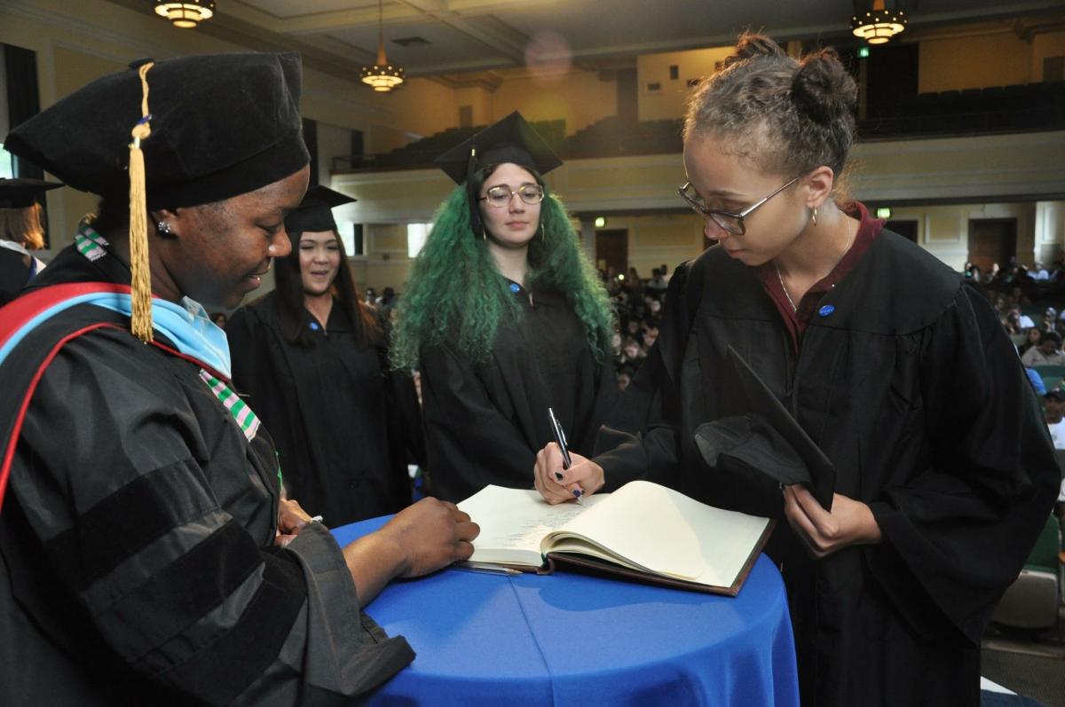 cap & gown investititure